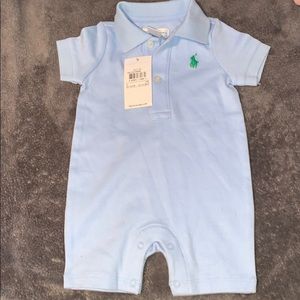 Infant boy polo Ralph Lauren romper